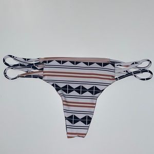 Acacia Swimwear Size S Maui Bottom in Tapa